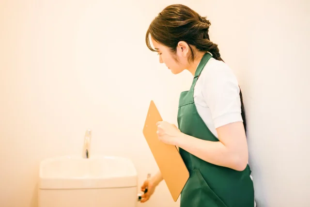 トイレのタンク下から水漏れする原因は?